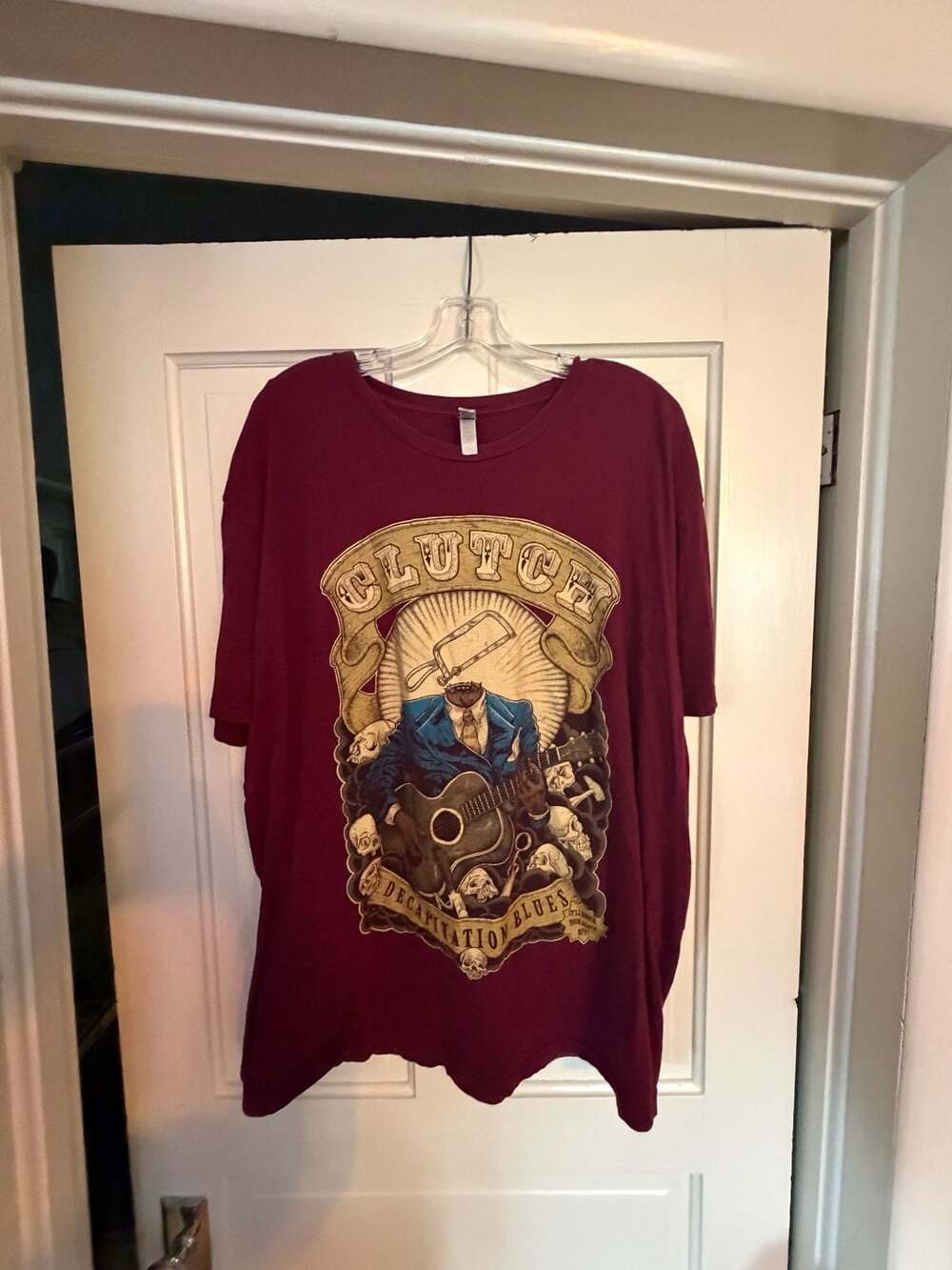 Clutch Decapitation Blues Band Graphic T-Shirt